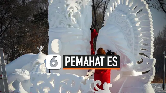 VIDEO: Tim Pemahat Es Indonesia Juara di Festival Es Harbin China