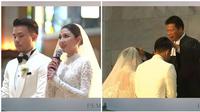 Pernikahan Jessica Mila dan Yakup Hasibuan dihadiri oleh sejumlah artis tanah air, bahkan sang duta persahabatan Vidi Aldiano juga ikut serta. (Sumber: YouTube/Jessica Mila)