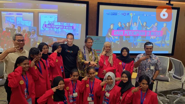 Ingin Ubah Representasi Perempuan di Media, Lima Anak Perempuan Indonesia Ambil Alih Posisi Petinggi