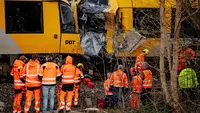 2 Kereta Tabrakan di Denmark, 5 Orang dalam Kondisi Kritis