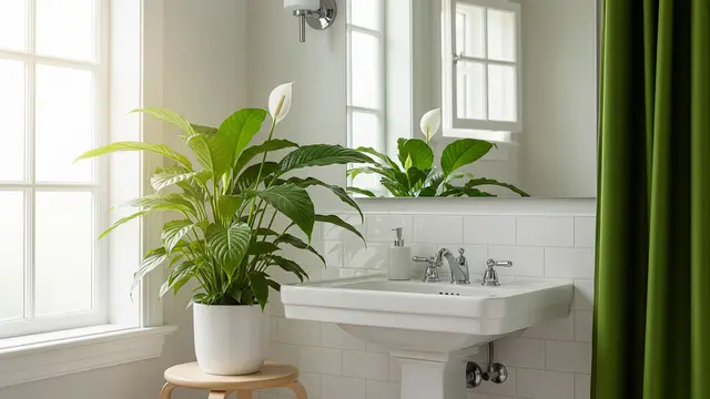 4 Tanaman Hias yang Serap Kelembapan di Kamar Mandi, Strategi Cegah Ular Masuk