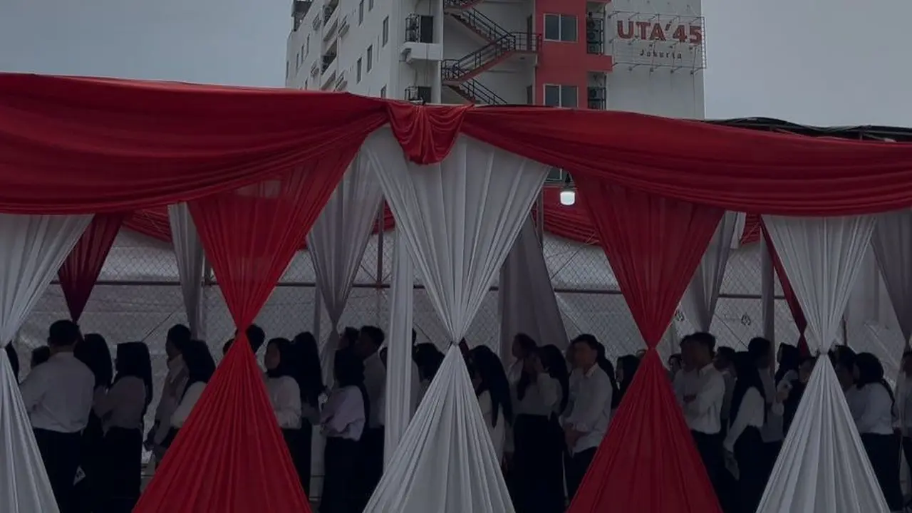 Kampus Universitas 17 Agustus 1945 (UTA '45) Jakarta dipercaya menjadi lokasi tes calon aparatur sipil negara (CASN) untuk Badan Kepegawaian Negara, Senin (11/11) (Istimewa)