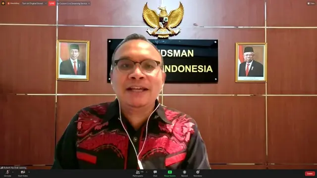 Ombudsman RI, Robert Na Endi Jaweng