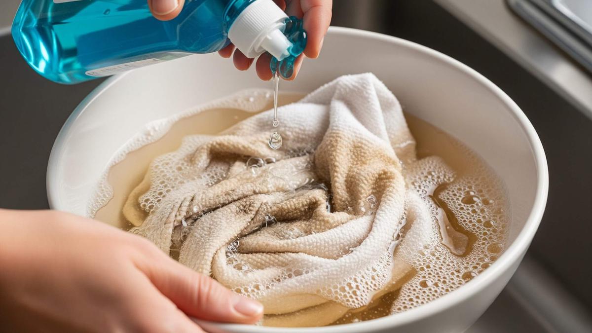 Cara Mencuci Serbet Dapur yang Menghitam Secara Alami agar Bersih Kembali