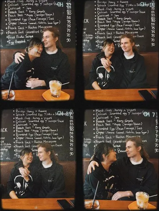 <p>"Ahahaha we're so cheesy thank you boyfriend, you made my day!" balas Leony di kolom komentar. [Instagram/leonyvh]</p>