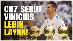 Berita video legenda Real Madrid, Cristiano Ronaldo menyebut Vinicius Jr lebih layak memenangkan Ballon d'Or ketimbang Rodri. Sang legenda menyebut prestasi pria asal Brazil itu lebih baik.