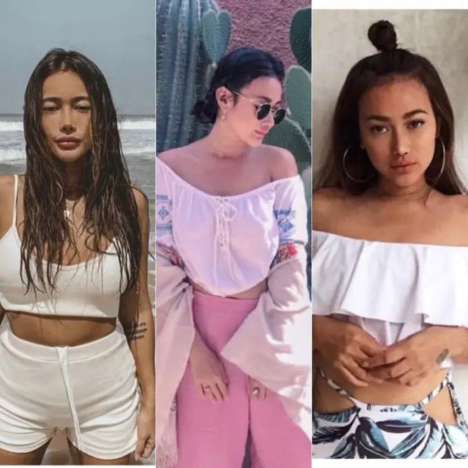 Inspirasi Outift Summer Look Serba Putih dari Ratu Felisha