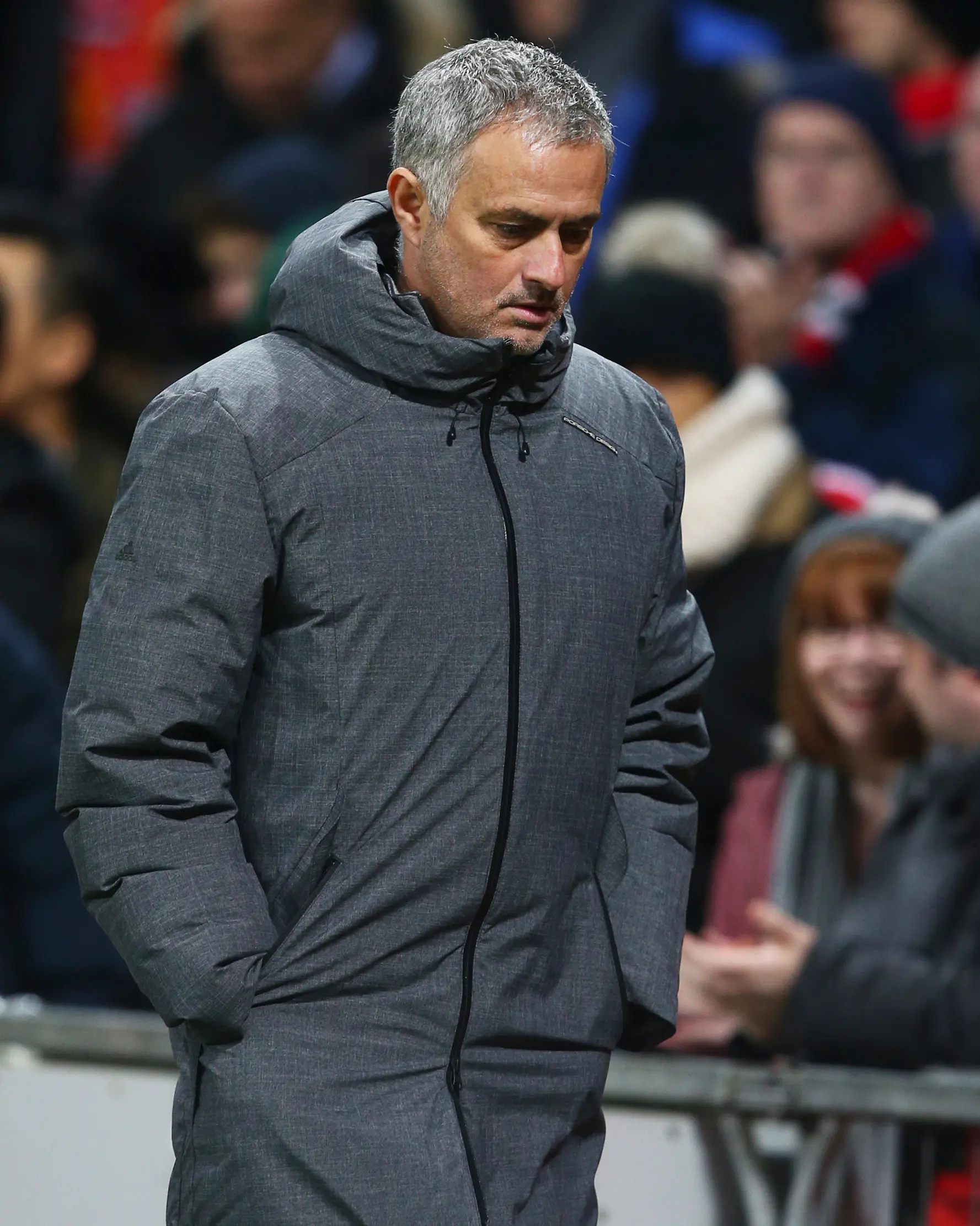 Pelatih Manchester United Jose Mourinho (AP Photo/Dave Thompson)