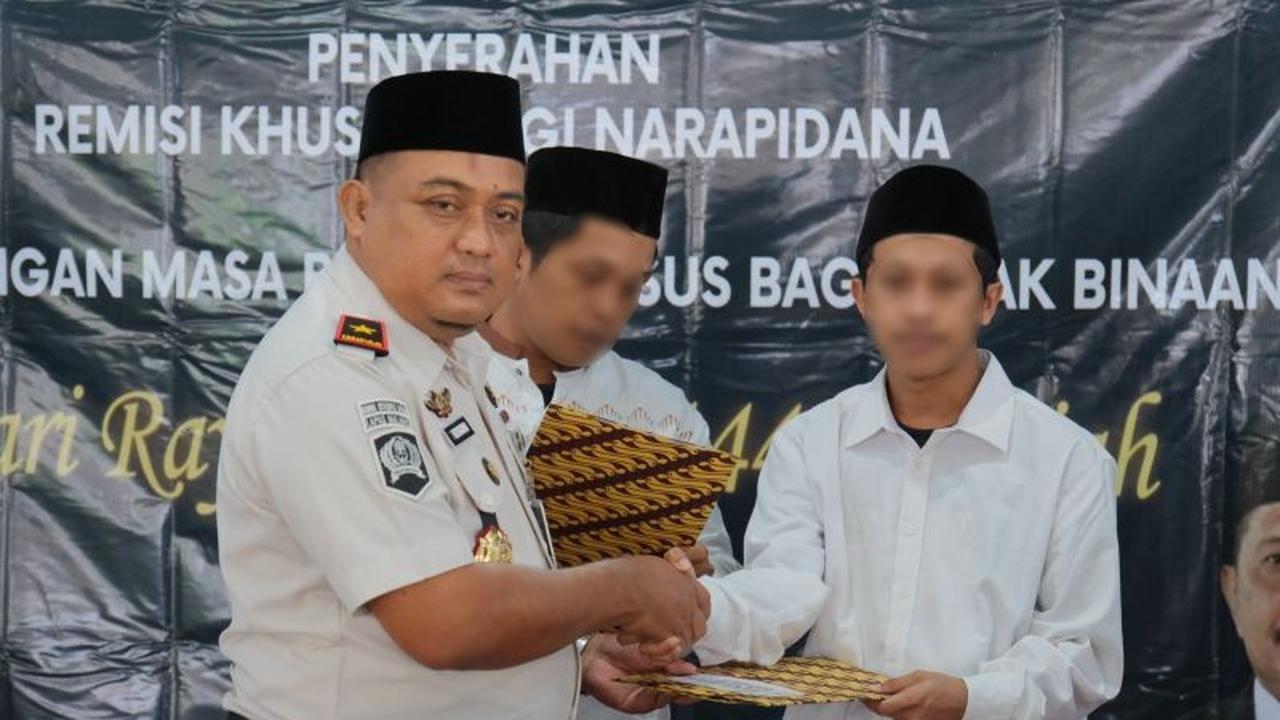Lapas Malang Serahkan Remisi Idul Fitri kepada 1.611 Warga Binaan