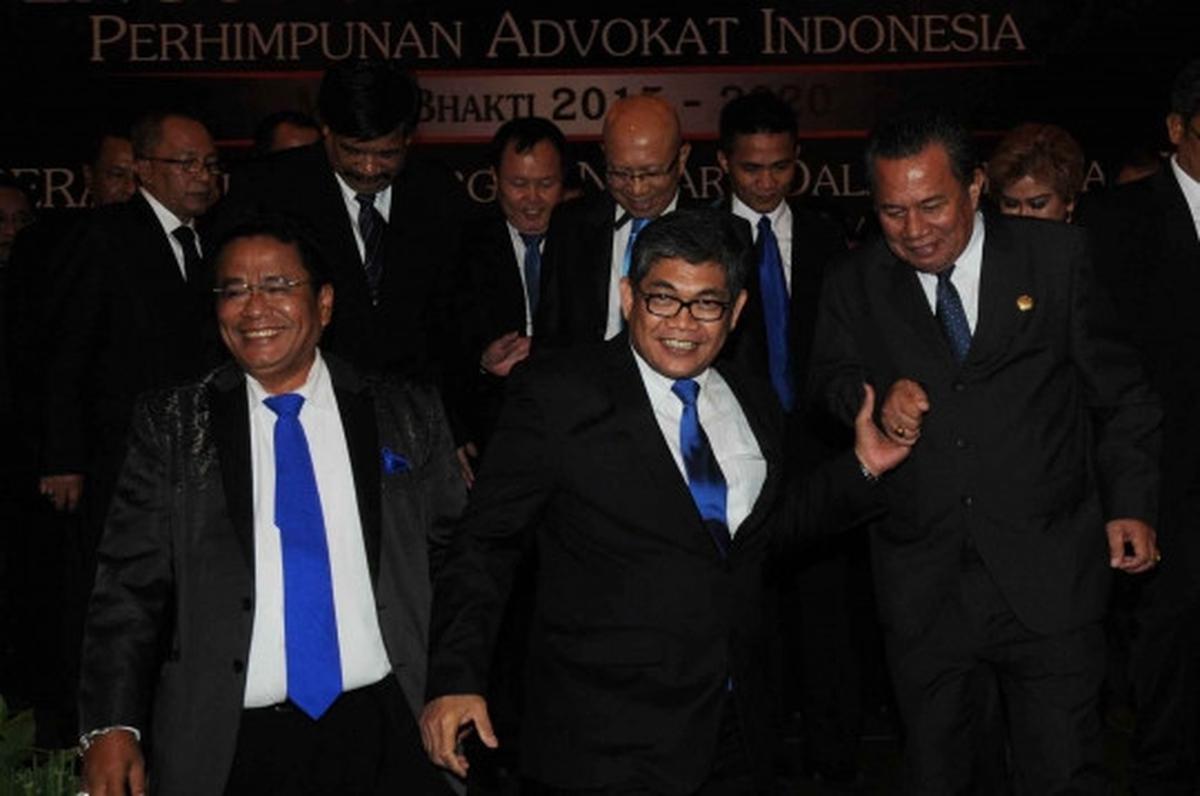 Pelantikan pengurus Peradi periode 2015-2020