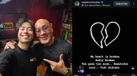 Vidi Aldiano Meninggal Dunia, Sederet Artis Unggah Potret Kenangan dan Ucap Duka Cita