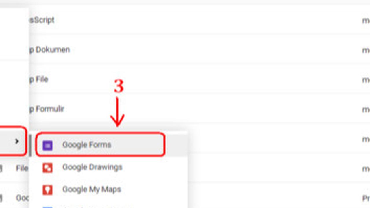 Ilustrasi Google Form