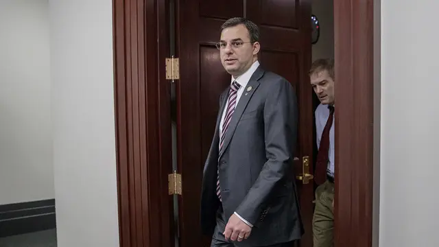 Anggota DPR AS dari Partai Republik, Justin Amash (J Scott Applewhite / AP PHOTO)