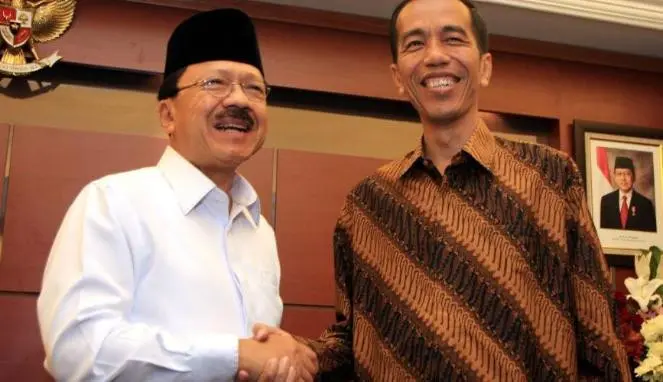 Joko Widodo dan Fauzi Bowo (Antara)