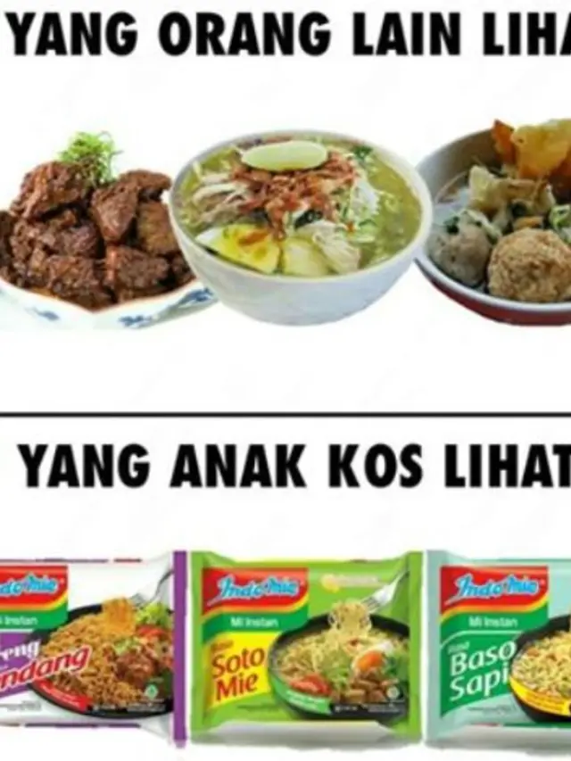 Gue Banget, 7 Meme yang Identik dengan Pecinta Mi