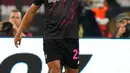 Pemain AS Roma Paulo Dybala melakukan selebrasi usai mencetak gol ke gawang HJK Helsinki pada pertandingan sepak bola Liga Europa di Stadion Olimpiade Roma, Italia, 15 September 2022. AS Roma menang dengan skor 3-0. (AP Photo/Alessandra Tarantino)