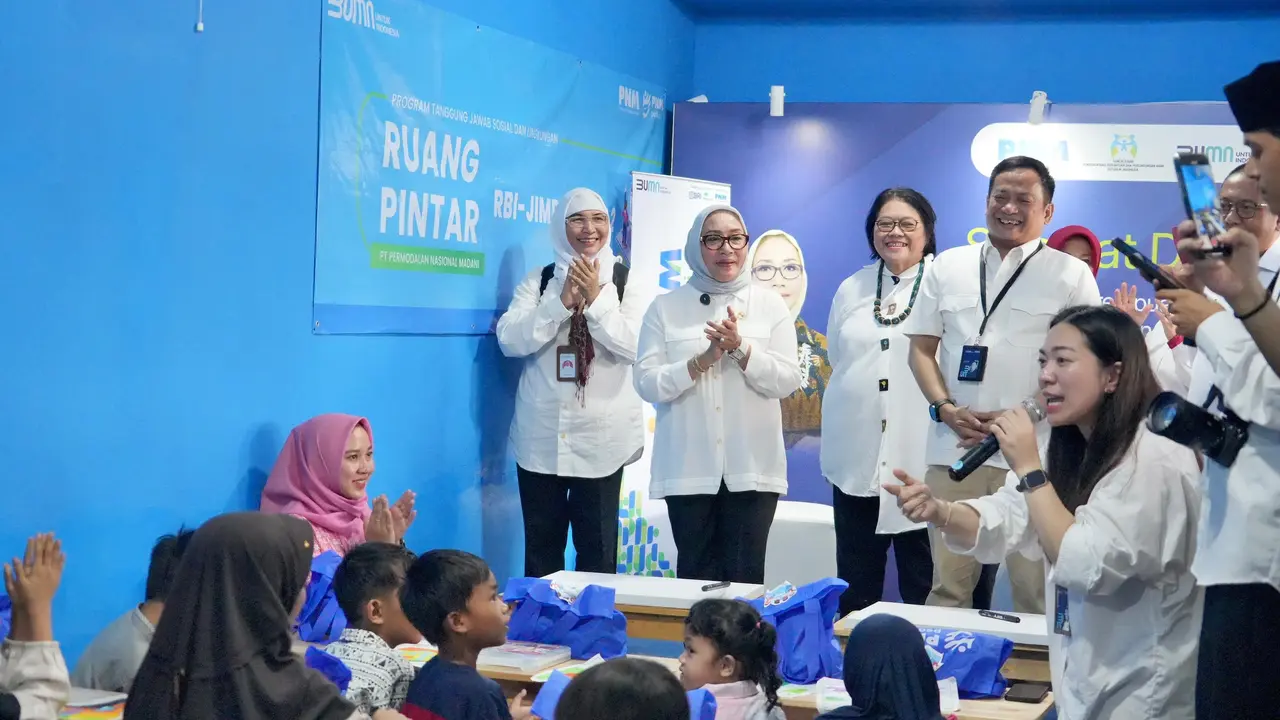 Ruang Pintar PNM di Tangerang ini dirancang agar ramah bagi anak berkebutuhan khusus, harapannya dapat menciptakan suasana belajar yang aman, nyaman, dan menyenangkan.