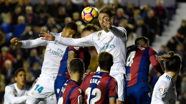 Ditahan Imbang Lavente 2-2, Real Madrid Gagal Valencia