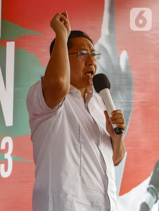 Pidato yang bertepatan dengan hari ulang tahun ke 54 nya di depan kader PKN ini.(merdeka.com/Arie Basuki)