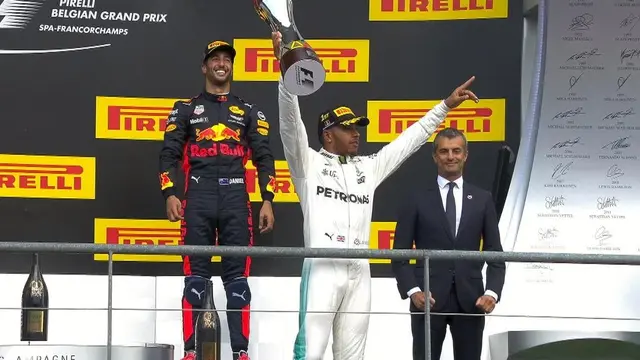 Lewis Hamilton, F1 GP Belgia 