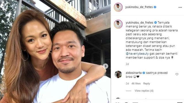 Michael Yukinobu Defretes dan Lidya Windasari