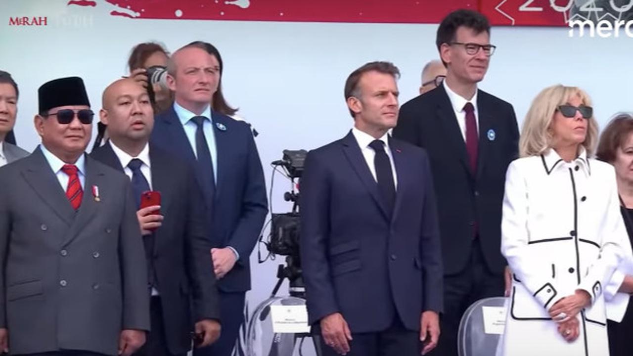 Handphone Merah Didit Prabowo Jadi Sorotan Rekam TNI di Bastille Day Paris, Bukan iPhone Tipe Baru Padahal Anak Presiden