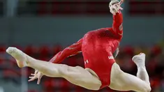 Pesenam AS, Madison Kocian, beraksi dalam sesi latihan senam artistik jelang Olimpiade Rio 2016 di Olympic Park, Rio de Janeiro, Brasil, (5/8/2016). (Reuters/Damir Sagolj) 