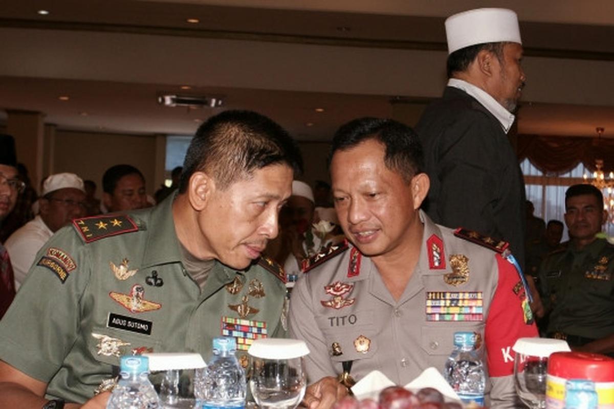 Kapolda Metro Jaya dan Pangdam Jaya bahas keamanan Ibu Kota