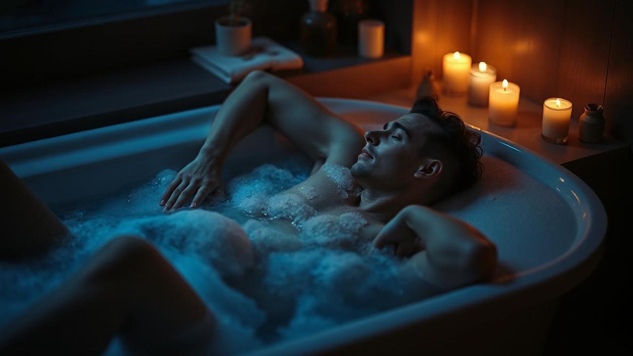 Pilih Mandi Air Hangat atau Dingin di Malam Hari agar Tidur Lebih Nyenyak dan Bangun di Pagi Hari Menjadi Segar? (Ilustrasi by AI)