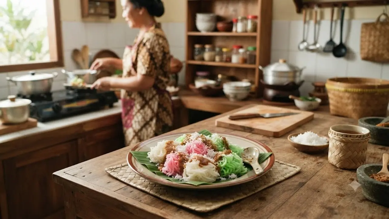 kue putu mayang