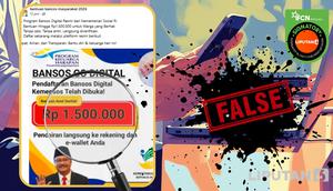 Penelusuran klaim link pendaftaran bansos digital resmi dari Kementerian Sosial