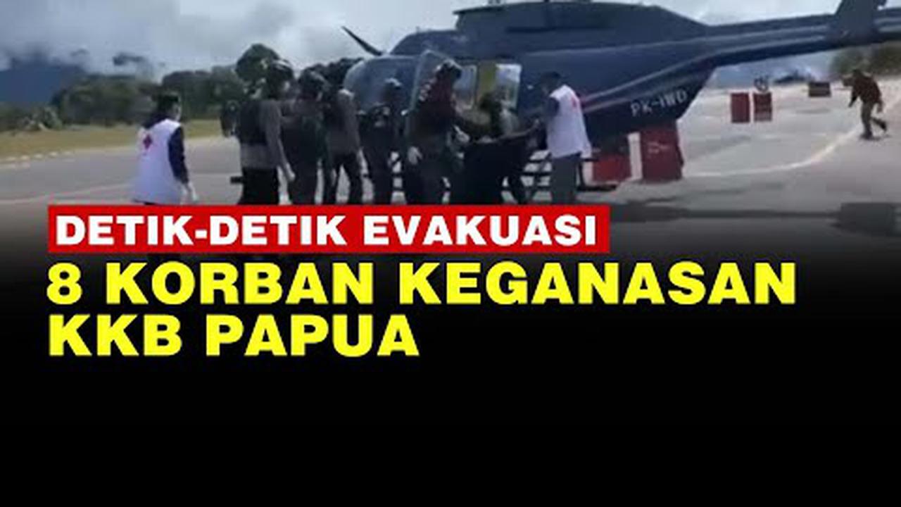 VIDEO: Akhirnya, 8 Korban Penyerangan KKB di Papua Berhasil Dievakuasi