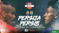 Shopee Liga 1 - Persija Jakarta Vs Persib Bandung - Riko Simanjuntak Vs Febri Hariyadi (Bola.com/Adreanus Titus)