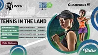 Link Live Streaming WTA 250 Tennis in the Land Mulai 24-28 Agustus 2022 di Vidio