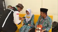 Jemaah lintas generasi yang semangat berhaji. (Liputan6.com/Taufiqurrohman)