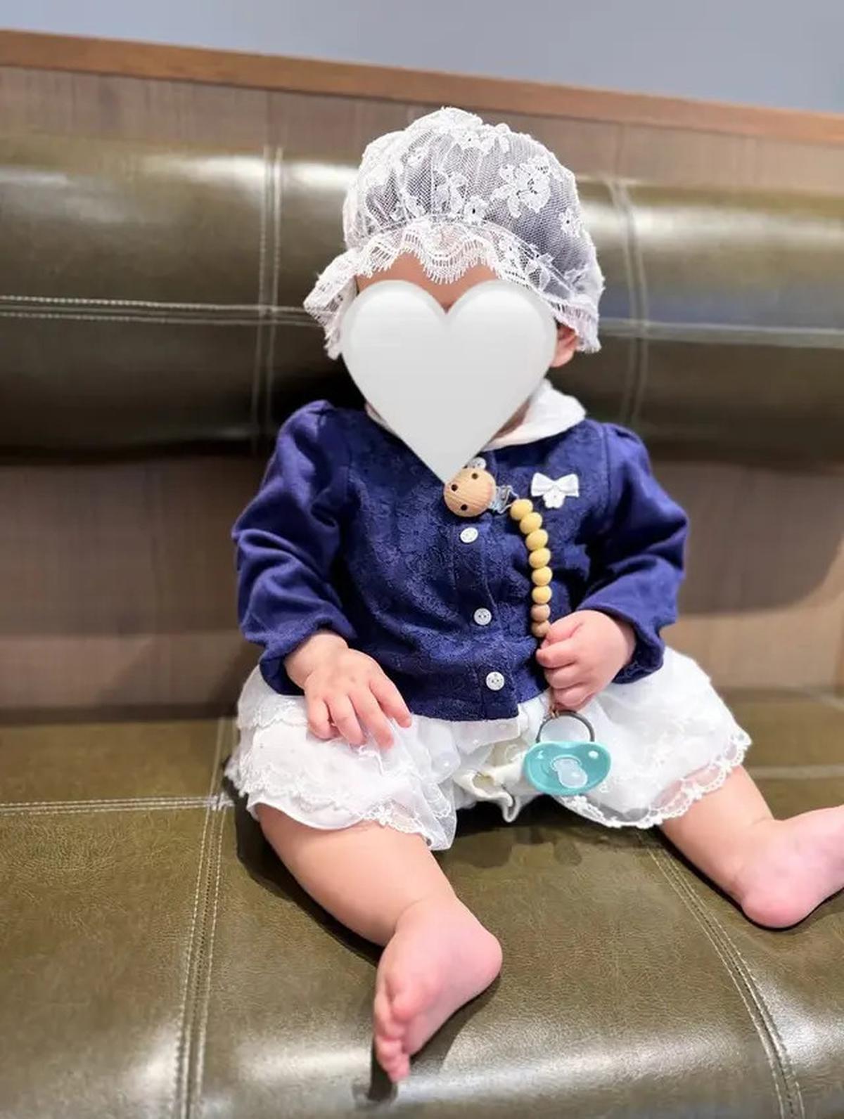Model Baju Bayi Baby R Anak Syahrini saat Rayakan Idul Adha 2025 di Tokyo, Tampil Manis dan Berkelas