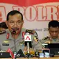 Kapolri Jenderal Pol Badrodin Haiti 2015 di Mabes Polri Jakarta, Selasa (29/12/2015) (Liputan6.com/Helmi Fithriansyah) 