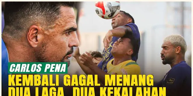 VIDEO: Dua Laga, Dua Kekalahan! Begini Penjelasan Carlos Pena Usai Persita Kalah Lagi