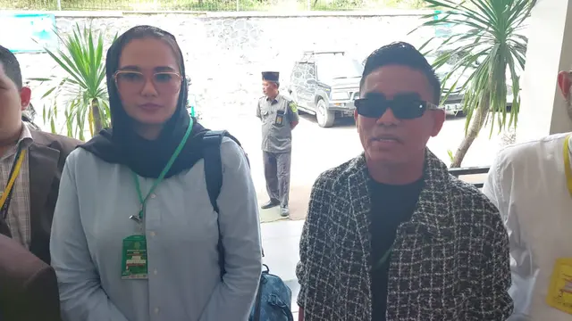 Catherine Wilson dan Idham Mase. (M Altaf Jauhar/ Liputan6.com)