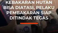 Prabowo Yakin Kebakaran Hutan Bisa Diatasi, Pelaku Pembakaran Siap Ditindak Tegas