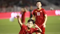 Pencetak gol kedua ke gawang Timnas Indonesia U-22, Nguyen Hoang Duc, saat laga kontra Vietnam di Stadion Rizal Memorial, Manila (1/12/2019). (Bola.com/Dok. VFF)