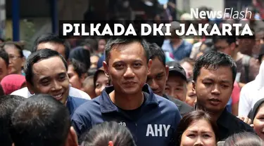 Kapal mewah dan helikopter mengikuti pasangan AHY saat kampanye dipulau seribu