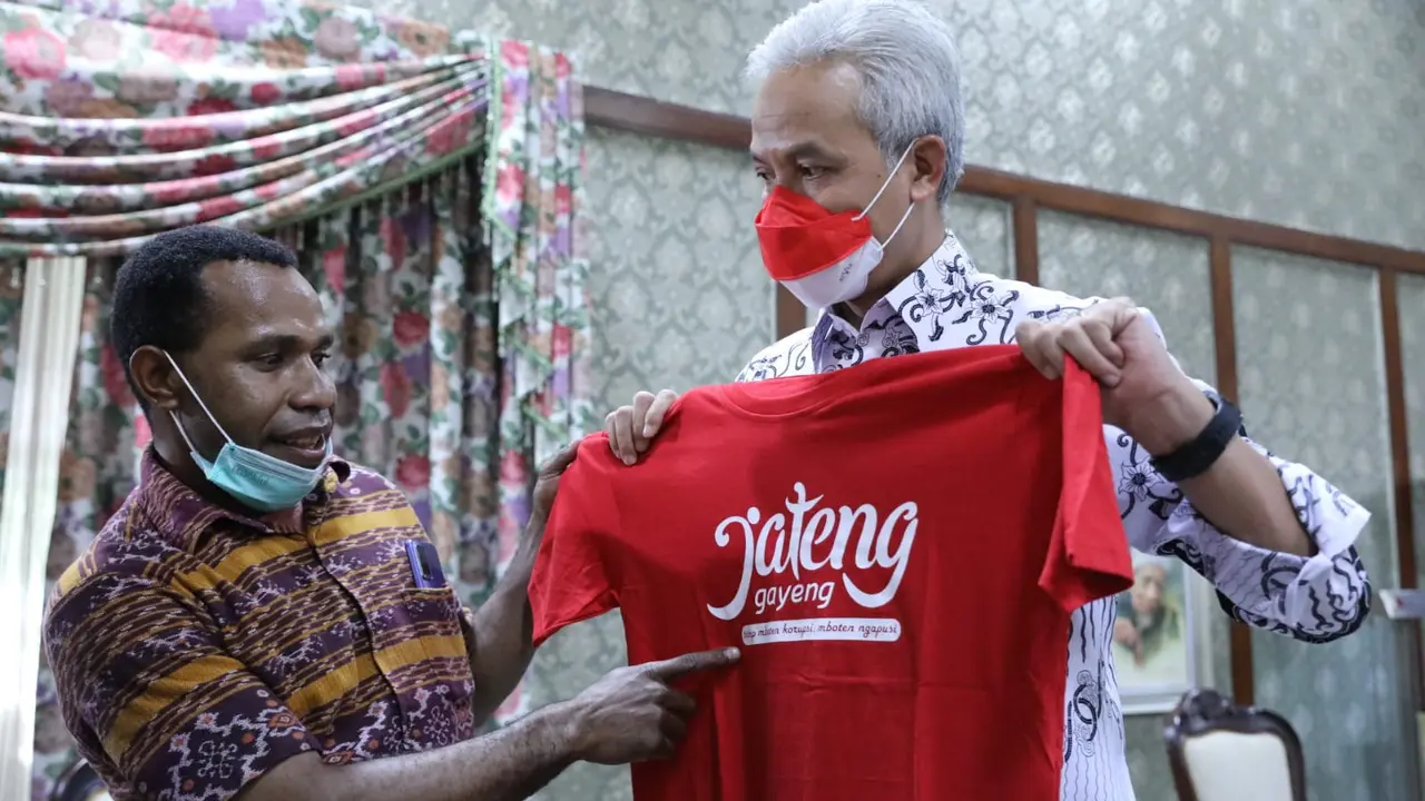 Dinilai Tokoh Pemersatu Perbedaan, Ganjar Diapresiasi Ikatan Pelajar Mahasiswa Wamena