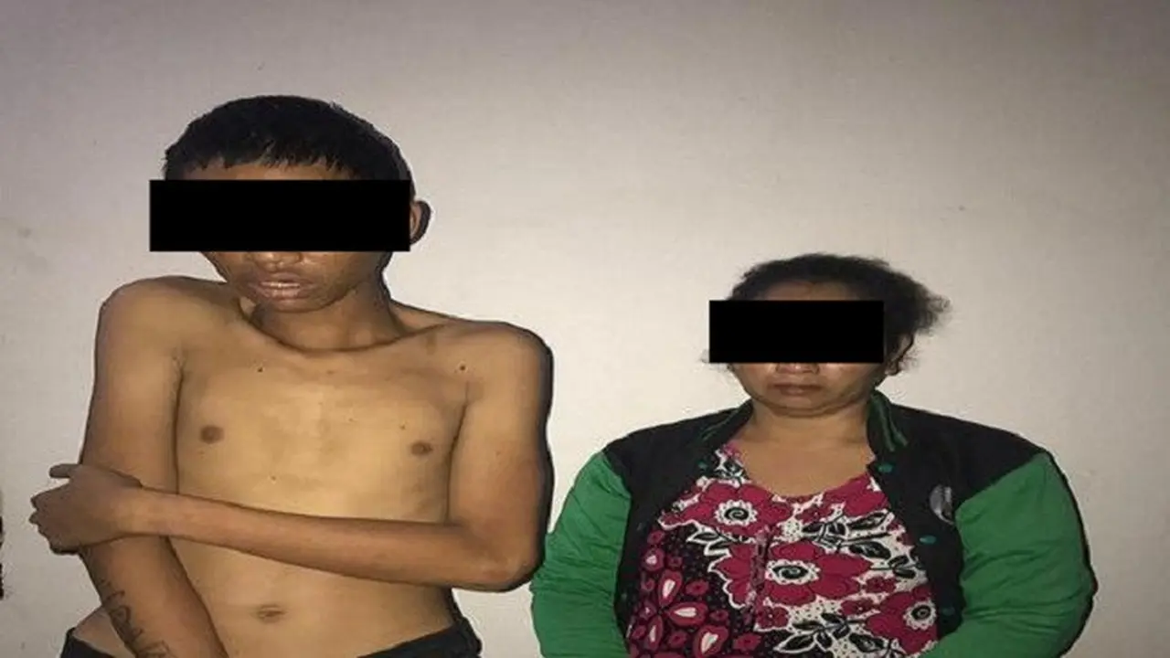 Residivis Garong seret emak-emak di Makassar turut bersamanya masuk bui (Liputan6.com/ Eka Hakim)