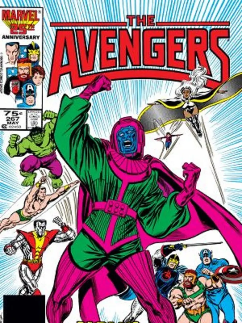 Kang The Conqueror di sampul komik The Avengers. (Marvel.com)