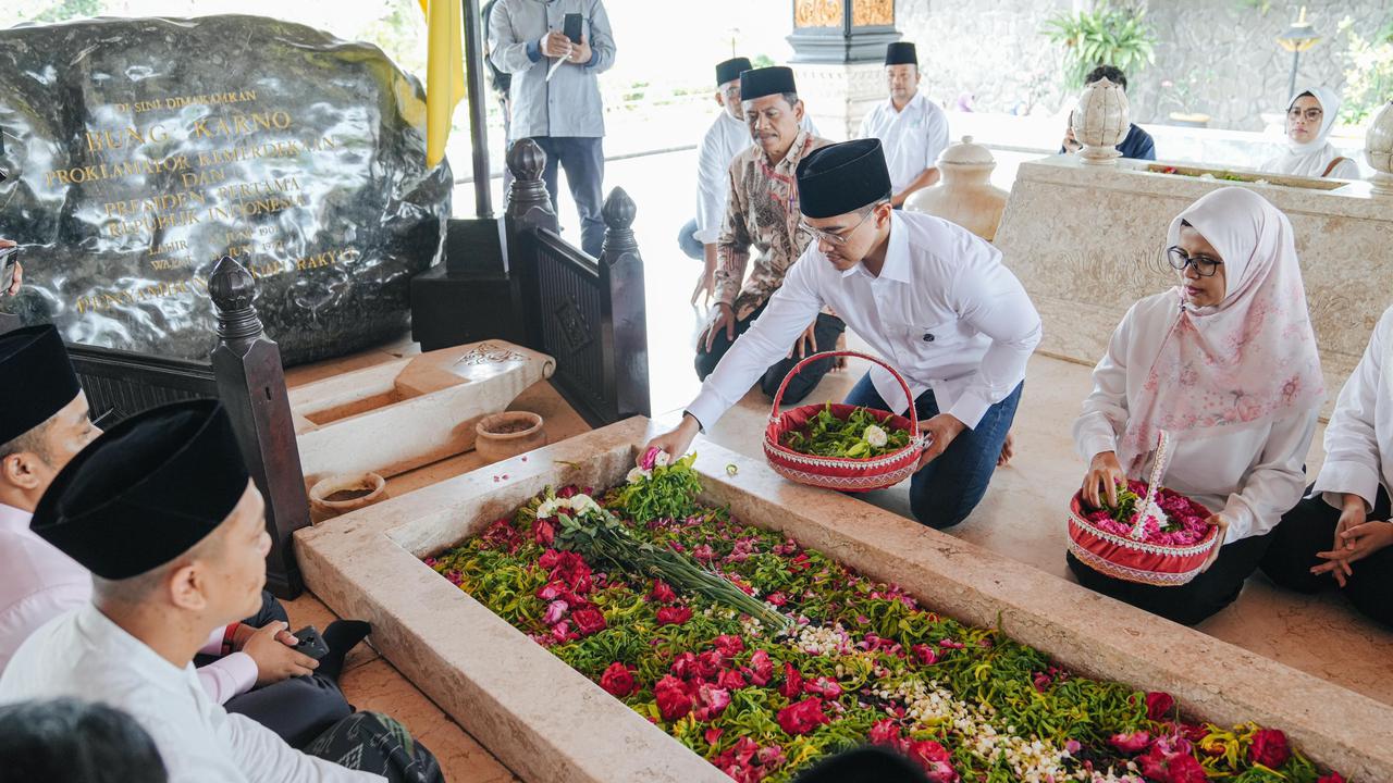 Kaesang Pangarep Ziarah Makam Bung Karno