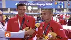 Final sepak takraw nomor regu putra  berlangsung sengit. Timnas Indonesia harus akui keunggulan Malaysia.