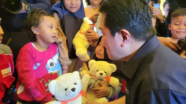 Menteri BUMN Erick Thohir kunjungan ke Posko Medis & Trauma Healing di Cianjur, Erick berharap percepatan pemulihan korban terdampak gempa