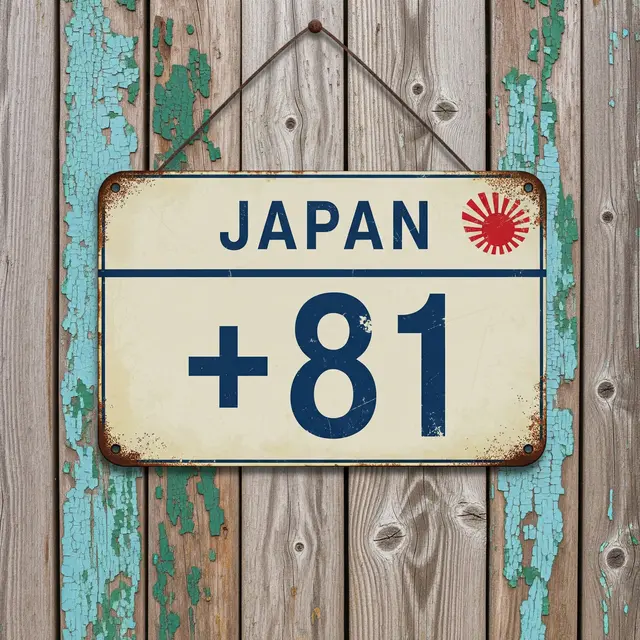 +81 Negara Mana: ternayat dari Jepang