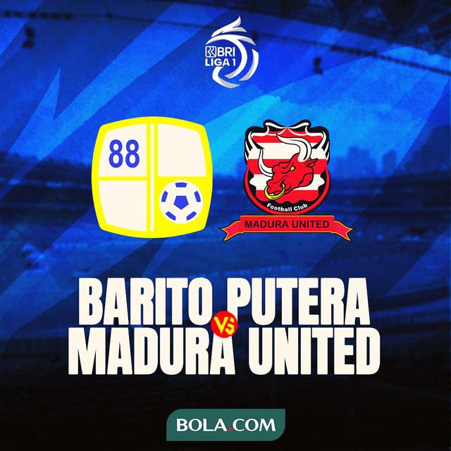 BRI Liga 1 - Barito Putera Vs Madura United